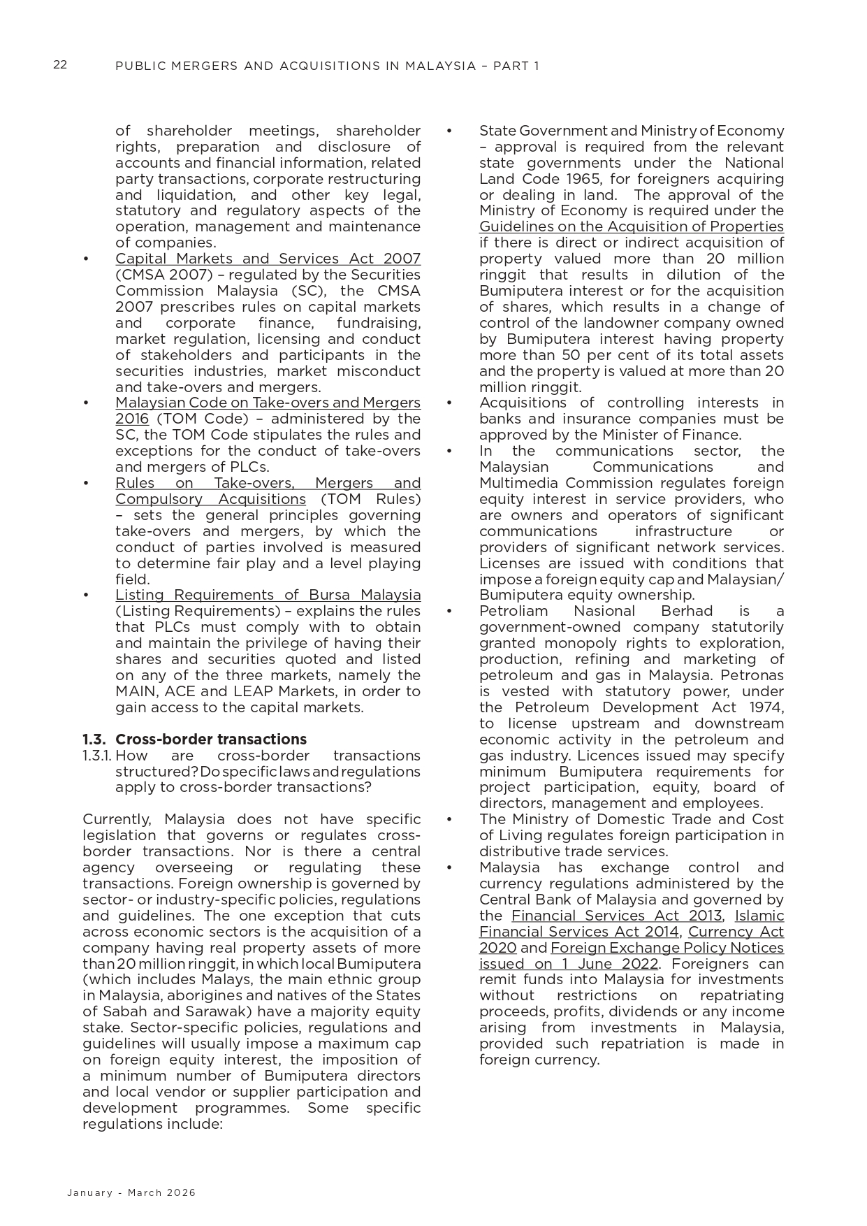 MAICSA Jan-March 2026